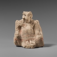 Limestone statuette of Zeus Ammon, Limestone, Cypriot