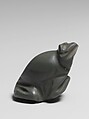 Jasper amulet in the form of a frog, Jasper, Egyptian