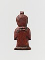 Red jasper amulet of tyet, Jasper, red, Egyptian