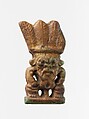 Faience amulet of Bes image, Faience, Egyptian