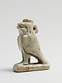 Faience amulet of Ra Horakhty, Faience, Egyptian