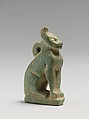 Faience Amulet In The Form Of A Cat | Egyptian | Late Dynastic ...