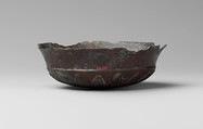 Bronze phiale (libation bowl) with rosette on the bottom, Bronze, Greek