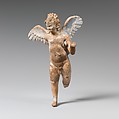 Terracotta statuette of Eros, Terracotta, Greek, Eretrian