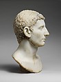 Marble portrait bust of a man, Marble, Roman