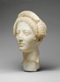 Marble portrait of a young woman, Marble, Roman