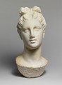 Marble Head Of A Young Woman From A Funerary Statue | Greek, Attic ...