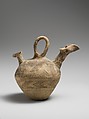 Terracotta zoomorphic askos (vessel), Terracotta, Cypriot