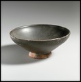 Bowl with foot, Terracotta, Etruscan