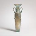 Glass bottle, Glass, Roman