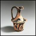 Oinochoe, Terracotta, Etruscan