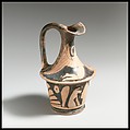 Oinochoe, Terracotta, Etruscan