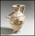 Terracotta feeding bottle, Terracotta, Greek