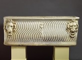 Marble strigilated sarcophagus, Marble, Roman