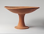 Terracotta stemmed dish, Terracotta, Lydian
