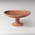 Terracotta stemmed dish, Terracotta, Lydian