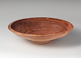 Terracotta footed bowl, Terracotta, Lydian