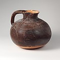 Terracotta oinochoe (jug), Terracotta, Lydian