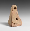 Terracotta loom weight, Terracotta, Lydian
