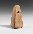 Terracotta loom weight, Terracotta, Lydian