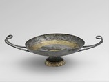 Silver-gilt cup (one of a pair), Silver, gold, Greek, South Italian