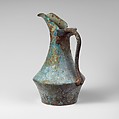 Bronze oinochoe (jug), Bronze, Etruscan