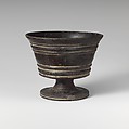 Terracotta chalice, Terracotta, Etruscan