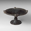Terracotta stemmed dish, Terracotta, Etruscan