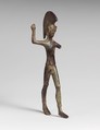 Bronze statuette of a striding warrior, Bronze, Etruscan or Umbrian