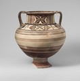 Terracotta amphora (jar), Terracotta, Cypriot