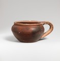 Terracotta one-handled cup, Terracotta, Greek, Attic