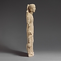 Limestone statuette of Artemis with a fawn, Limestone, Cypriot