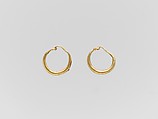 Gold loop earring, Gold, Cypriot