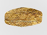 Gold leaf frontlet (band for forehead), Gold, Cypriot
