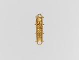 Gold ornament with cloisons, Gold, Roman