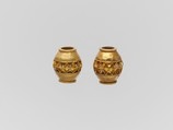 Two gold beads, Gold, Greek?