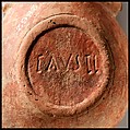 Terracotta oil lamp, Terracotta, Roman, Cypriot
