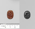 Carnelian scarab, Carnelian, Etruscan