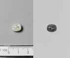 Banded chalcedony scarab, Chalcedony, banded, Etruscan