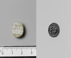 Banded agate scarab, Agate, Etruscan