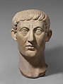 Marble portrait head of the Emperor Constantine I, Marble, Roman