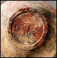 Terracotta oil lamp, Terracotta, Roman, Cypriot