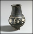 Terracotta beaker with painted inscription, Terracotta, Roman, Rhenish
