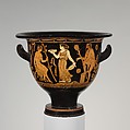 Terracotta bell-krater (mixing bowl), Terracotta, Etruscan, Faliscan