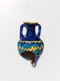 Glass amphoriskos (perfume bottle), Glass, Greek, Eastern Mediterranean