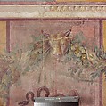 Wall painting from the west wall of Room L of the Villa of P. Fannius Synistor at Boscoreale, Fresco, Roman