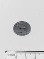 Ivory elliptical-shaped seal, Bone, Minoan