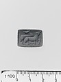 Banded agate cushion-shaped seal, Agate, Minoan
