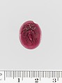 Garnet ring stone, Garnet (almandine), Italic