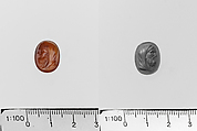 Carnelian ring stone, Carnelian, Roman